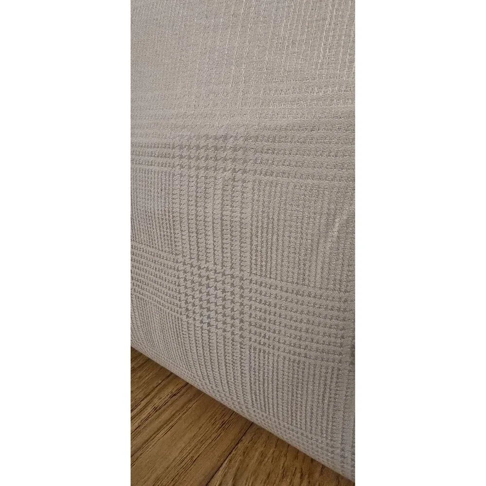 Ralph Lauren Duvet Cover Grey Full Queen Organic Cotton Lovan Jacquard Platinum
